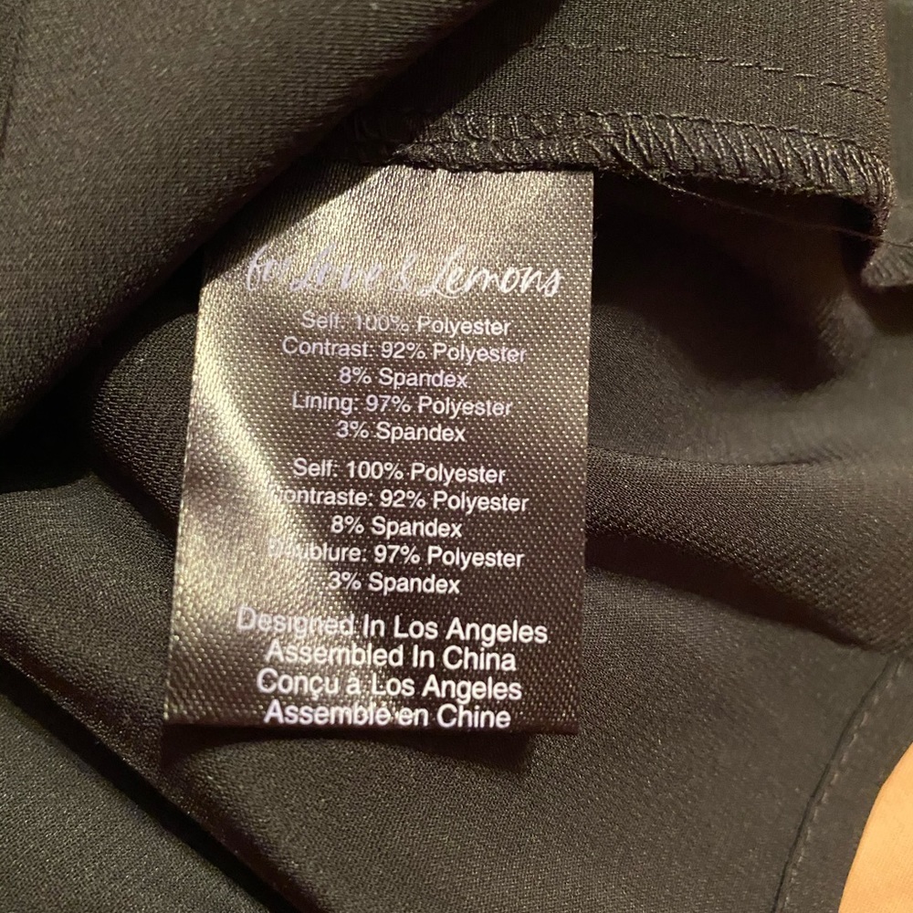 For love and lemons azalea black dress new w/ tags - Picture 10 of 16
